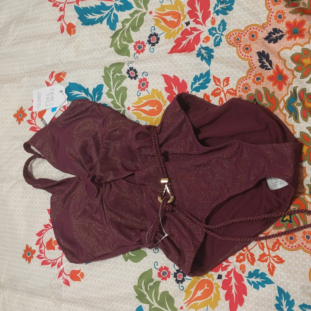 Women Sexy  One Shoulder Bathing Suit - Picture 6 of 7